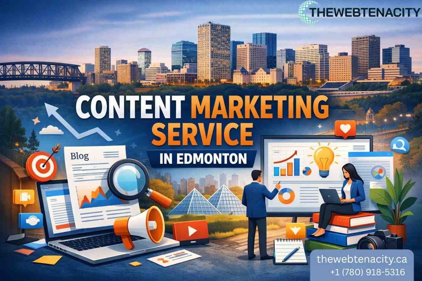 content marketing service in Edmonton