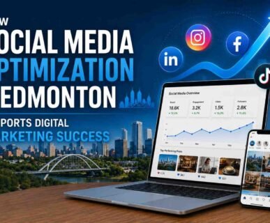 Social media optimization in Edmonton