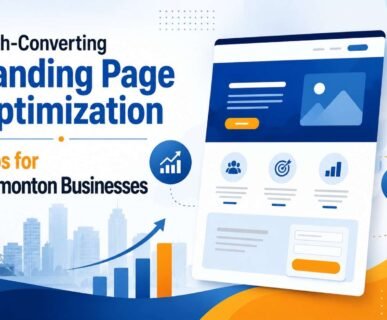 landing page optimization in Edmonton